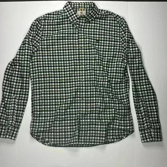 Timberlands Slim Fit Long Sleeve Button Down Size Large - Picture 1 of 3